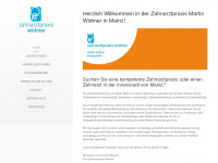 zahnarztpraxis-widmer.de Webseite Vorschau