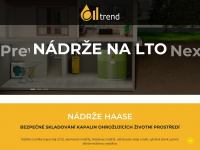 oiltrend.cz Webseite Vorschau