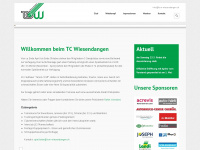 tcw-wiesendangen.ch Webseite Vorschau