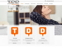 td-d.at Webseite Vorschau