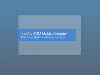 te-aurum.de Webseite Vorschau