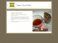 tea-coffee.at Webseite Vorschau