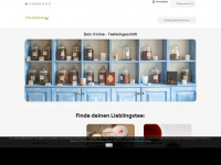 teacup.at Webseite Vorschau