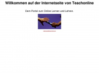 teachonline.de Webseite Vorschau