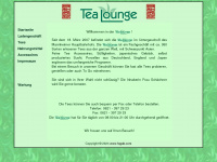 tealounge-mannheim.de Webseite Vorschau