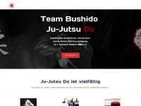team-bushido.de Webseite Vorschau