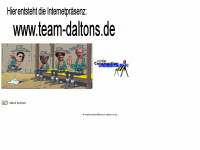 team-daltons.de Webseite Vorschau