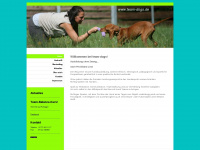 team-dogs.de Webseite Vorschau