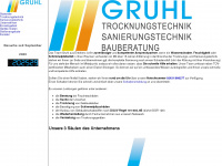 team-gruhl.de Webseite Vorschau