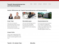 team24-hausmeisterservice.de Webseite Vorschau