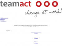 teamact.de Webseite Vorschau
