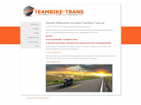 teambike-trans.de Webseite Vorschau