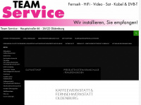 teamservice-tv.de Webseite Vorschau