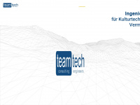 teamtech.at Webseite Vorschau