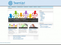 teamup.at Webseite Vorschau
