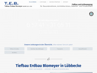 teb-blomeyer.de Webseite Vorschau