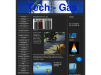 tech-gas.de Webseite Vorschau