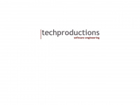 tech-productions.de Webseite Vorschau
