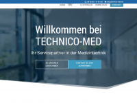 technico-med.de Webseite Vorschau
