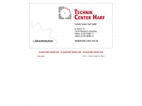 technik-center-harf.de Webseite Vorschau