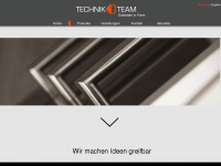 technik-team.at Webseite Vorschau