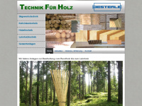 technikfuerholz.de Webseite Vorschau