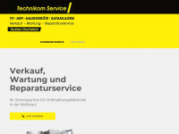 technikom-service.de Webseite Vorschau
