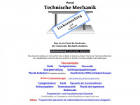 technische-mechanik-feldmann.de Webseite Vorschau