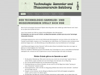 technologiesammler.at Webseite Vorschau