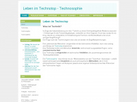 technosophie.de Webseite Vorschau