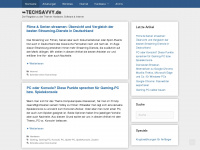 techsavvy.de Webseite Vorschau