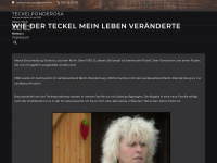 teckelponderosa.de Webseite Vorschau