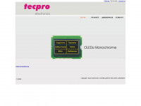tecproelectronics.de Webseite Vorschau