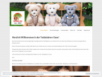 teddybaeren-oase.de Webseite Vorschau