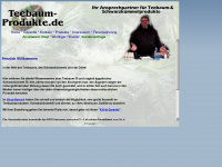 teebaum-produkte.de Webseite Vorschau