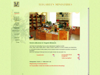 teegarten-miniatures.ch Webseite Vorschau