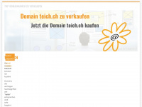 teich.ch Webseite Vorschau