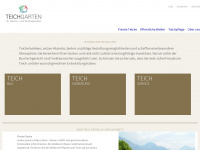teichgarten.ch Webseite Vorschau