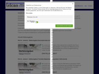 telcas.de Webseite Vorschau