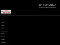 tele-sonntag.de Webseite Vorschau