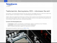 telealarm-edv.de Webseite Vorschau