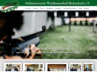 swbickenbach.de Webseite Vorschau