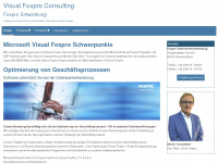 vfp-consulting.de Webseite Vorschau