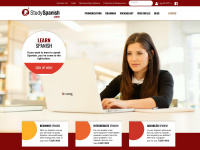 studyspanish.com Webseite Vorschau