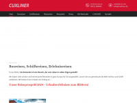 cuxliner.de Webseite Vorschau