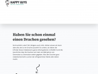 happy-guys.com Webseite Vorschau