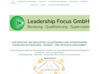 leadership-focus.de Webseite Vorschau