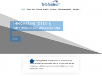 telefonicom.de Webseite Vorschau