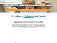 telefonkonferenz.de Webseite Vorschau