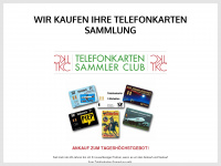 telefonkartenankauf.de Webseite Vorschau